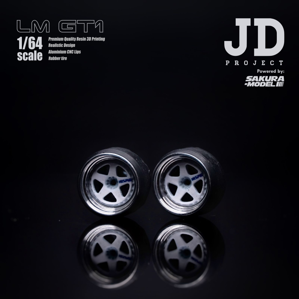 JDP Custom wheel 64 scale model LM GT1