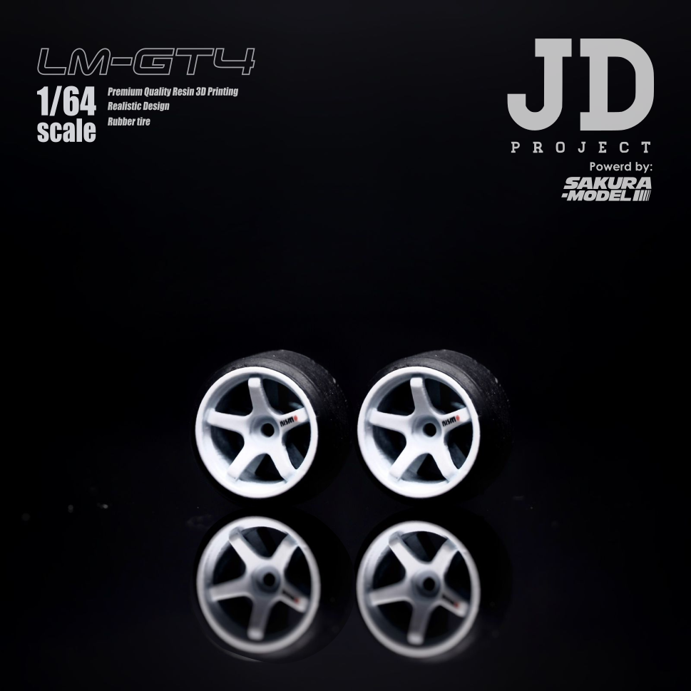 JDP Custom wheel 64 scale model LM GT4