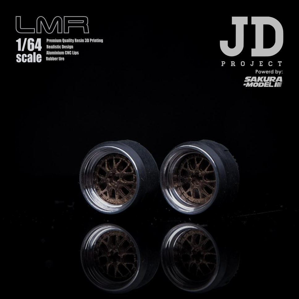 JDP Custom wheel 64 scale model LMR