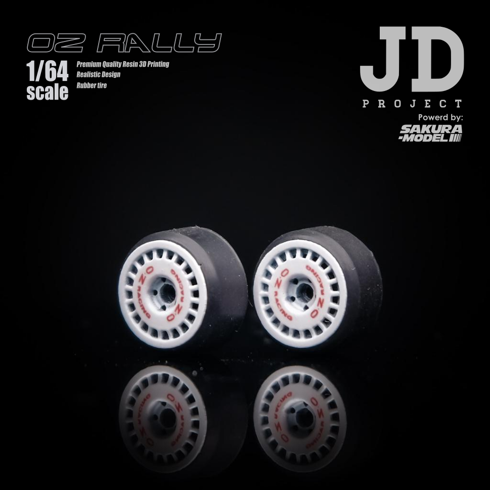 JDP Custom wheel 64 scale model Rally