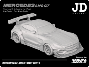 Add on body kit for Hot Wheels AMG GT