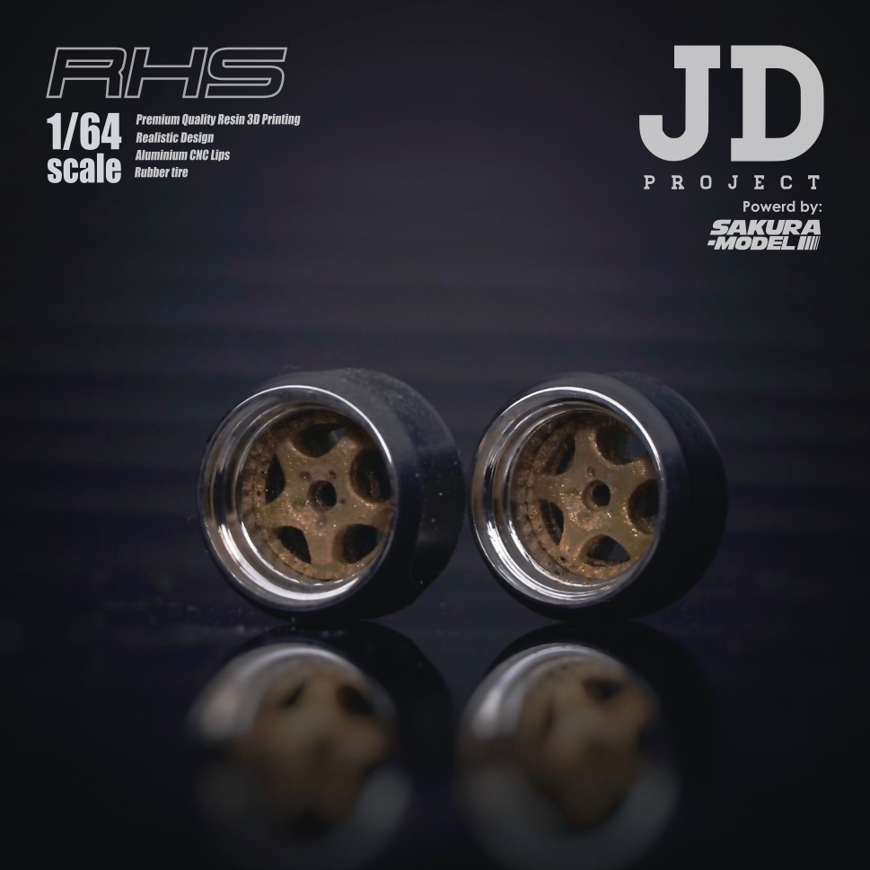 JDP Custom wheel 64 scale model RHS