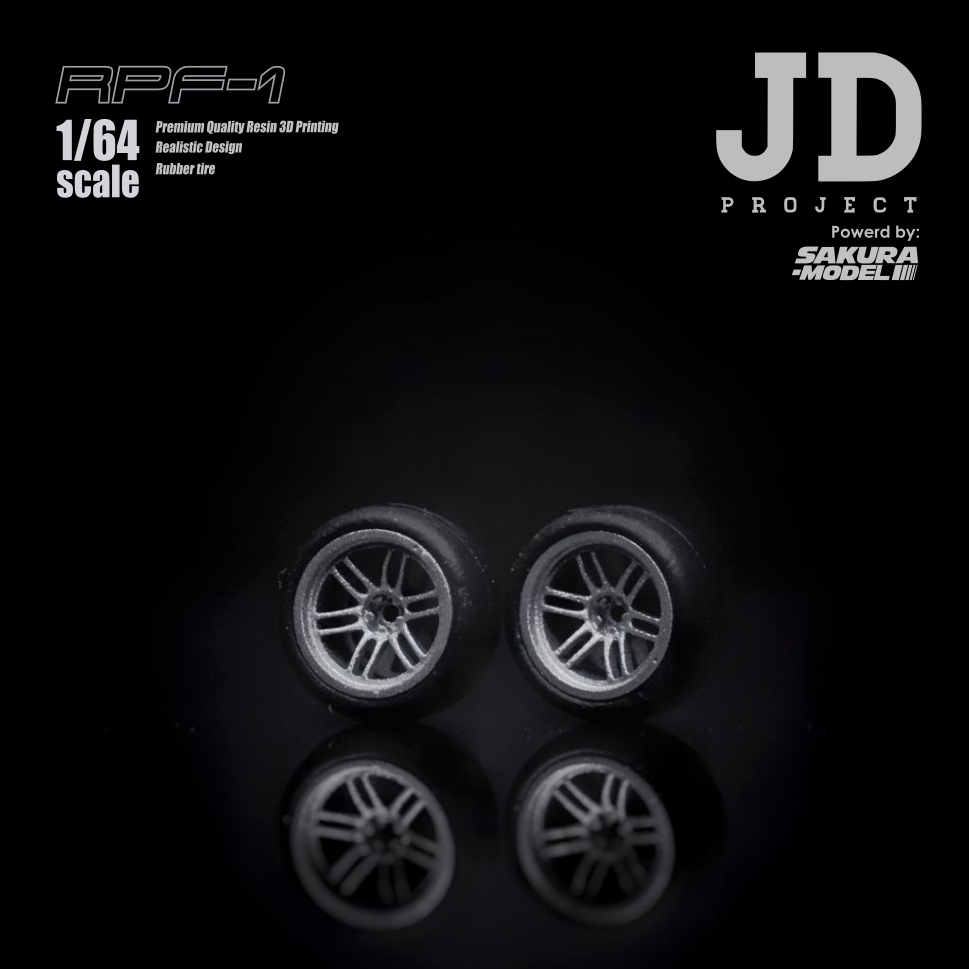 JDP Custom wheel 64 scale model RPF