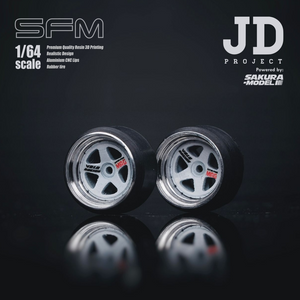 JDP Custom wheel 64 scale model Super Fine Mag