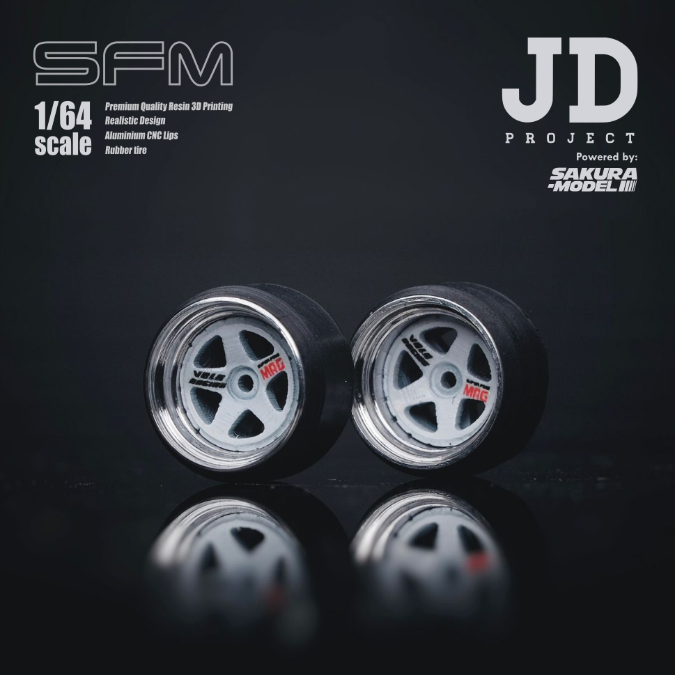 JDP Custom wheel 64 scale model Super Fine Mag