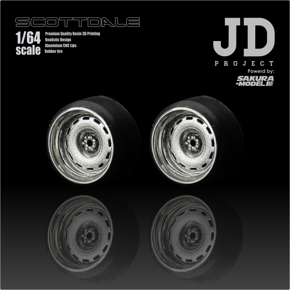 JDP Custom wheel 64 scale model Scottdale