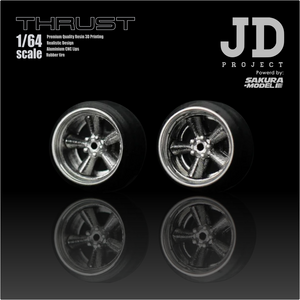 JDP Custom wheel 64 scale model Thrust