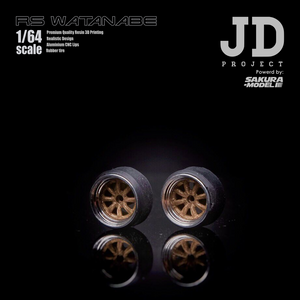 JDP Custom wheel 64 scale model Watanabe