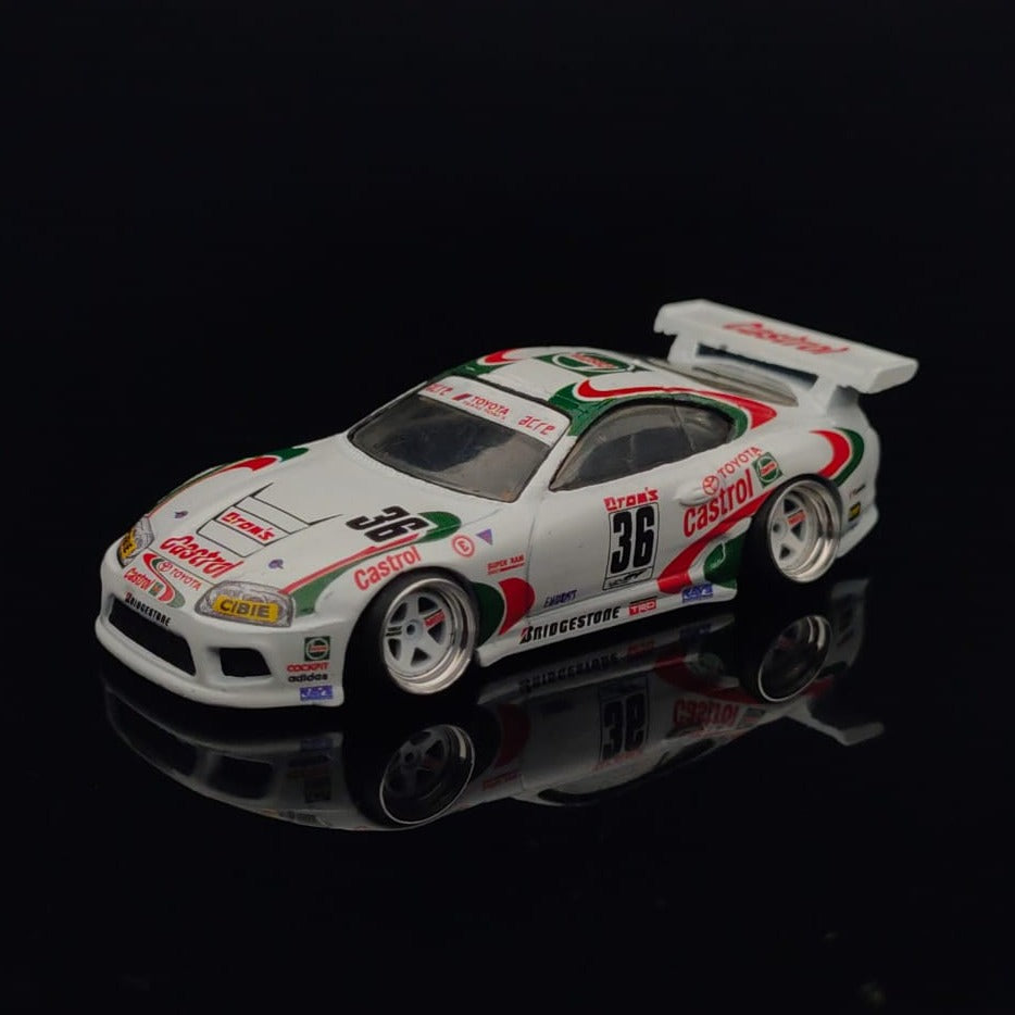 Decal Hot Wheels Toyota Supra Castrol JGTC