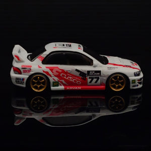 Decal Hot Wheels Subaru 22B Cusco Racing