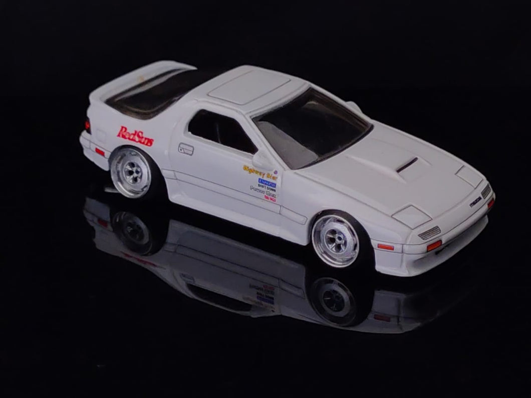 Decal Hot Wheels Mazda RX7 FC Savanna Initial-D