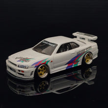 Load image into Gallery viewer, Decal Hot Wheels Skyline R34 Hasemi Sport