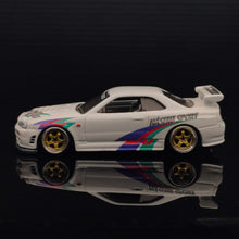 Load image into Gallery viewer, Decal Hot Wheels Skyline R34 Hasemi Sport