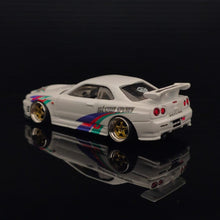 Load image into Gallery viewer, Decal Hot Wheels Skyline R34 Hasemi Sport